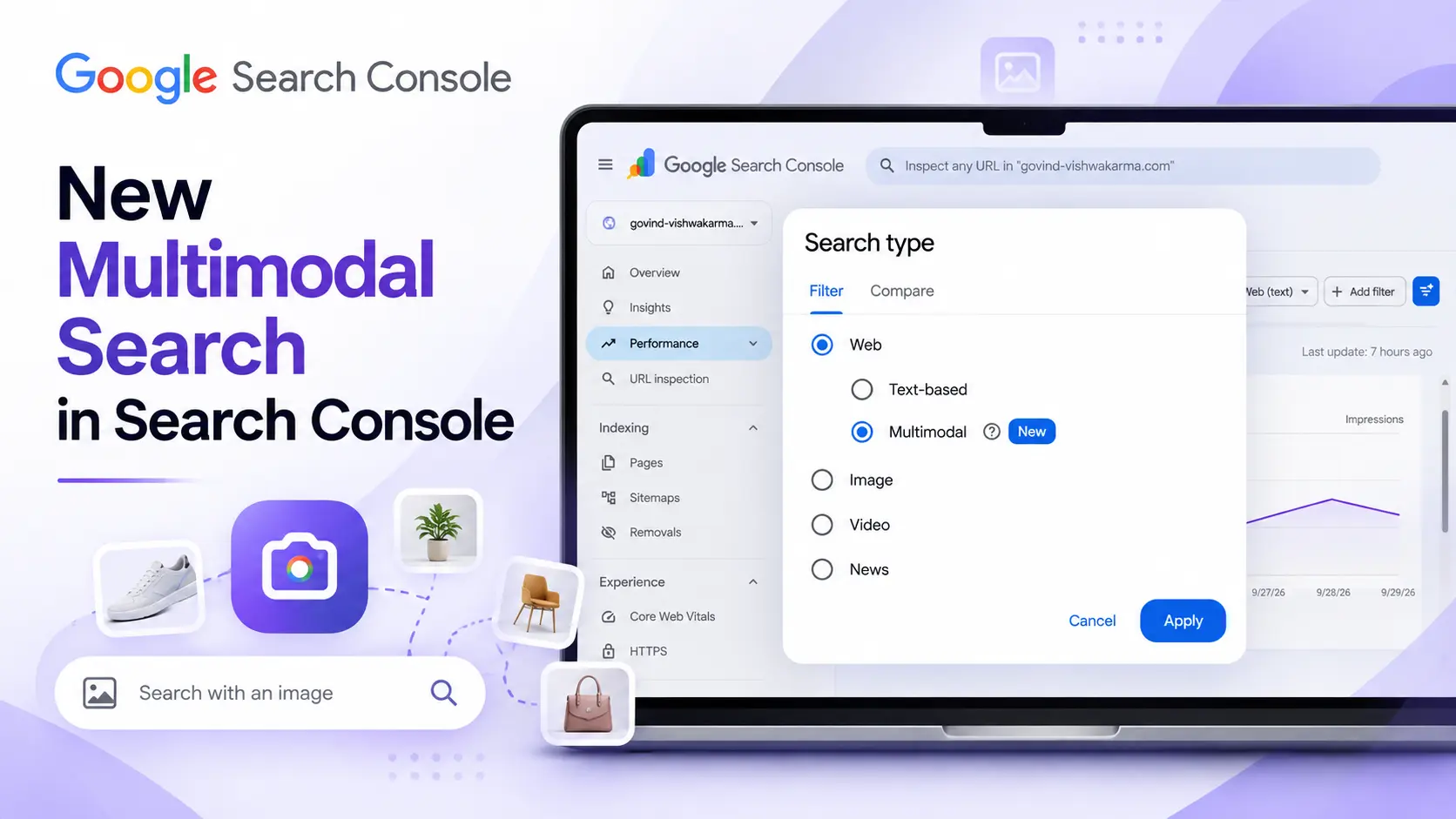 Google Search Console Adds Multimodal Search